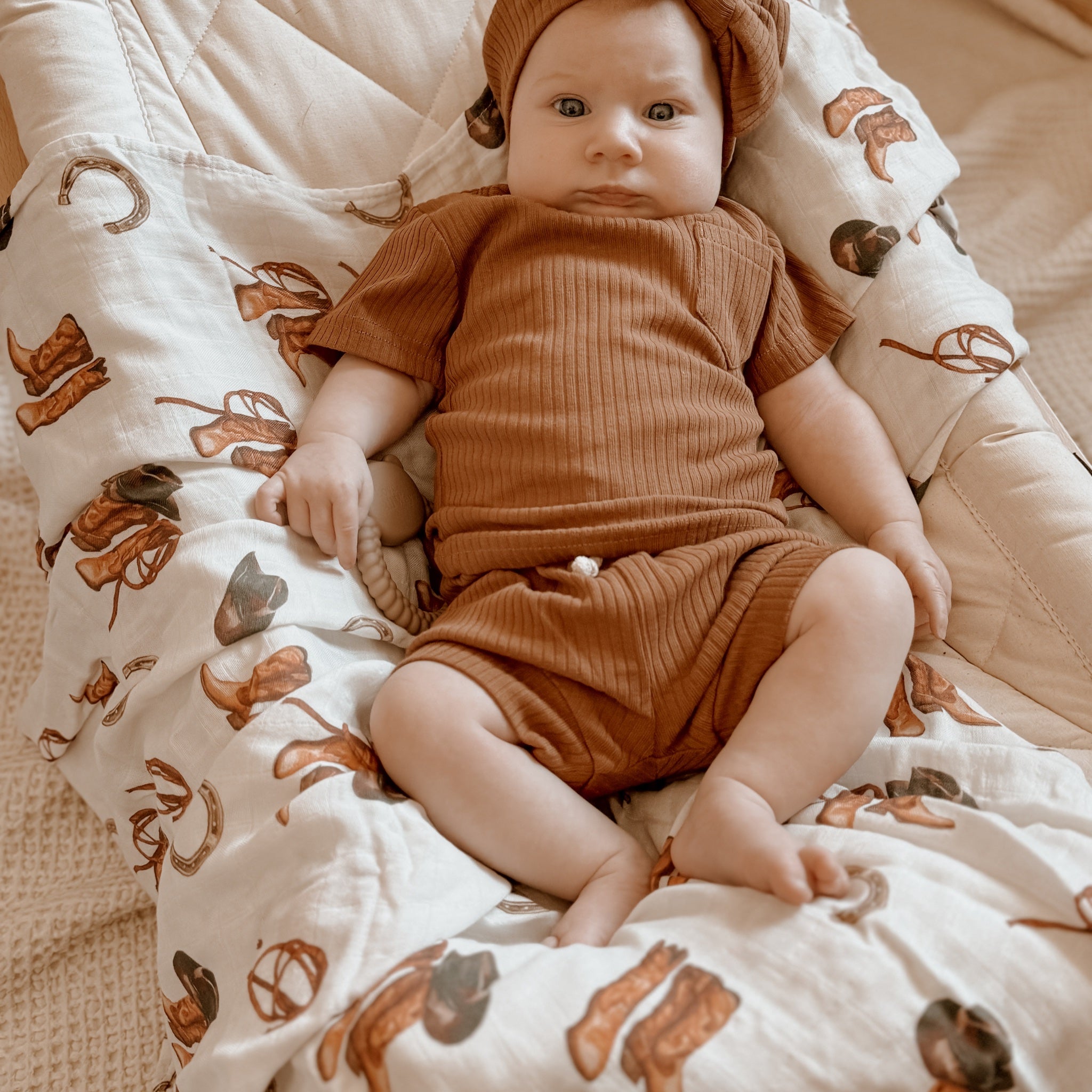 Country Baby Bamboo Swaddle